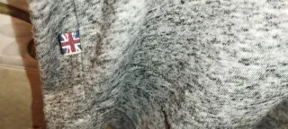 Camiseta Pepe Jeans gris con lentejuelas S