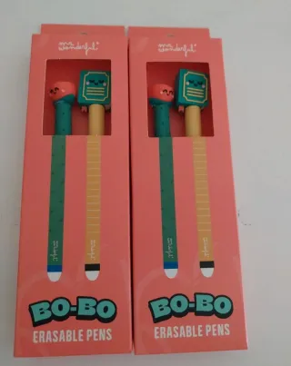 Boligrafos borrables mr wonderful San Jordi