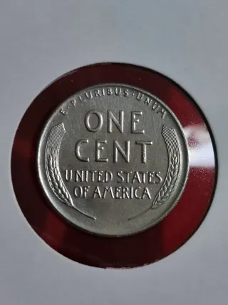 Estados Unidos 1 Cent Lincolin 1943 Acero