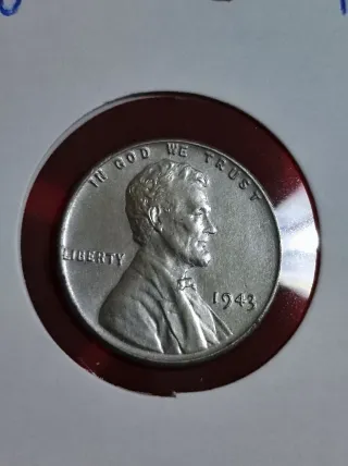Estados Unidos 1 Cent Lincolin 1943 Acero