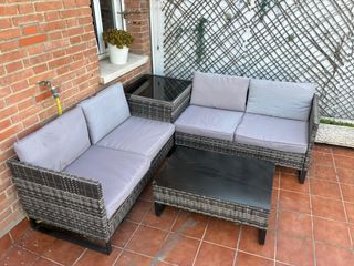 Conjunto Muebles Terraza: Sofás + Mesas