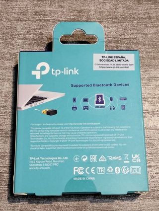 TP-Link UB400 Nano - Adaptador Bluetooth 4.0 USB