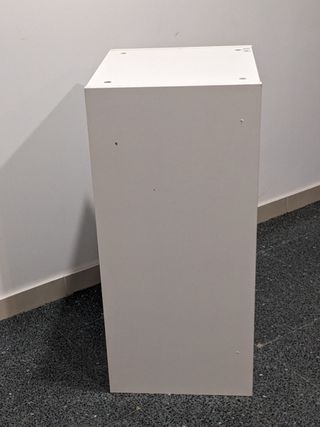 Estructura armario bajo METOD IKEA sin panel trase