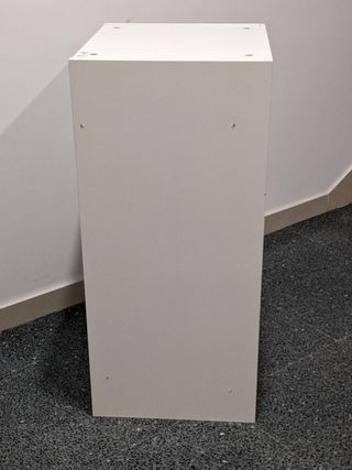 Estructura armario bajo METOD IKEA sin panel trase