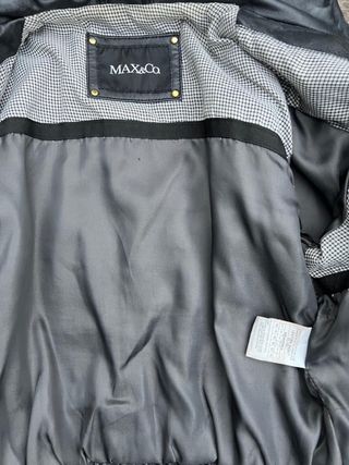 Cazadora cuero weekend Maxmara Max&Co