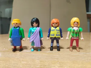 Figuras Playmobil Piel Clara y Oscura