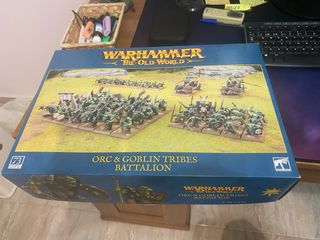 Warhammer Batallón Orcos y Goblins
