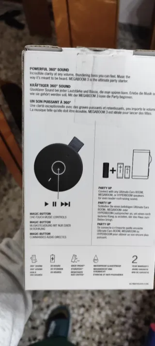 Altavoz Ultimate Ears MEGABOOM 3 Negro