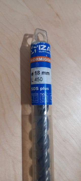 Brocas transmuro  Diámetro en fotos.