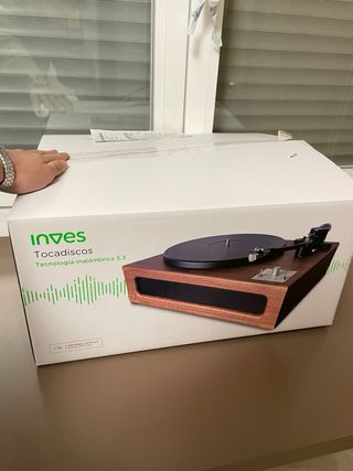 Tocadiscos Inves Hi-Fi V12 con garantía
