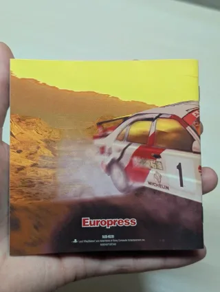 Tommi mäkinen rally playstation 1 PS1 PAL completo