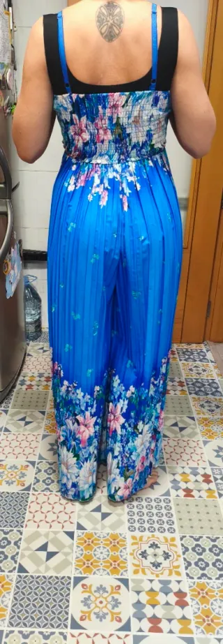 Mono largo estampado floral