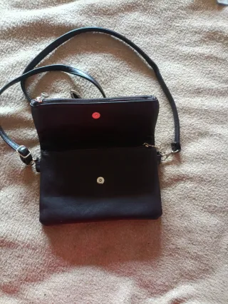 Bolso de mano marrón