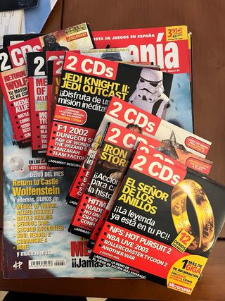 MICROMANÍA XVI-XXII +60 REVISTAS + CDs + JUEGOS