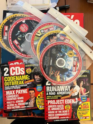 MICROMANÍA XVI-XXII +60 REVISTAS + CDs + JUEGOS