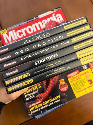 MICROMANÍA XVI-XXII +60 REVISTAS + CDs + JUEGOS