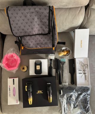 Kit Barbería JRL + Artero Negro/Dorado