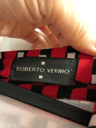 Vestido camisero Roberto Verino con cinturón