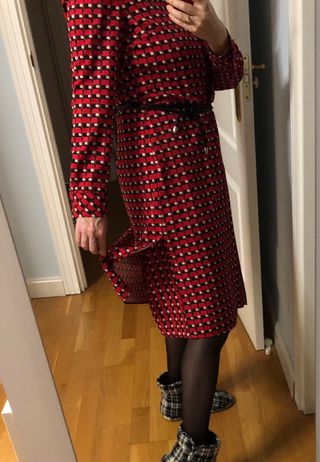 Vestido camisero Roberto Verino con cinturón