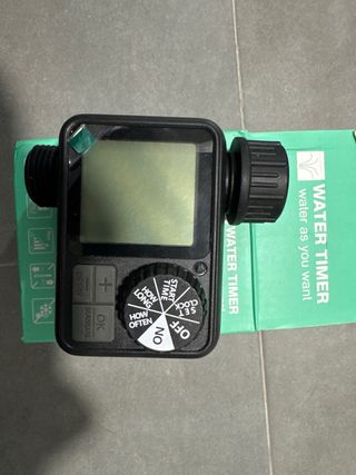 Temporizador de riego automático