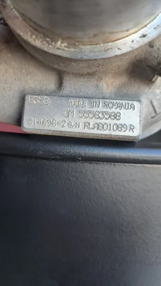 Turbo Opel Astra 1.6 CDTI 2017