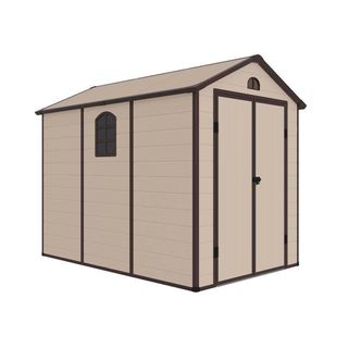 Caseta jardín resina Graciella beige 5,23 m²