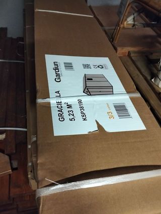 Caseta jardín resina Graciella beige 5,23 m²