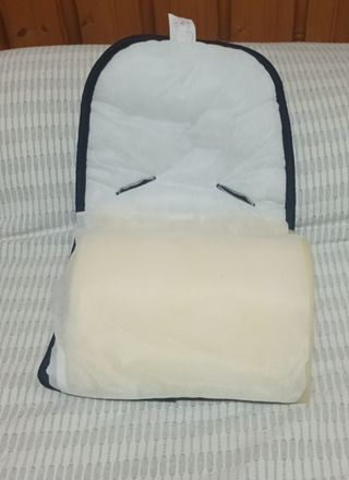 2 Reductores para bebé azul marino