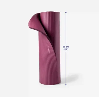 Esterilla Pilates Burdeos 15mm Morado Ciruela