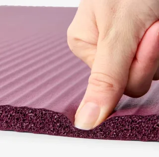 Esterilla Pilates Burdeos 15mm Morado Ciruela