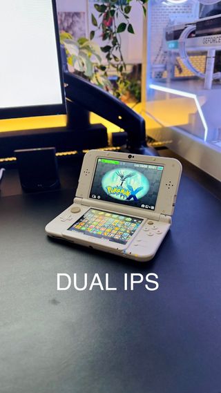 +200 Giochi Doppio IPS New Nintendo 3DS XL Bianco