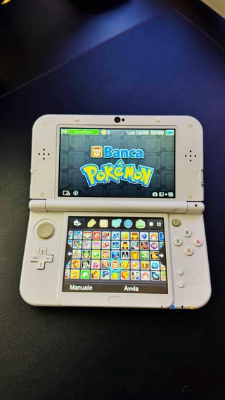 +200 Giochi Doppio IPS New Nintendo 3DS XL Bianco