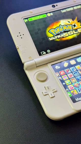 +200 Giochi Doppio IPS New Nintendo 3DS XL Bianco