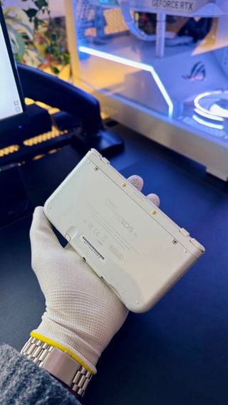 +200 Giochi Doppio IPS New Nintendo 3DS XL Bianco