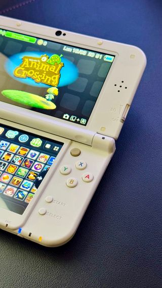 +200 Giochi Doppio IPS New Nintendo 3DS XL Bianco