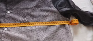 Camisa degradada gris y beige talla 3XL