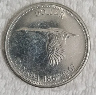Canada 1 Dollaro 1967 Argento SPL