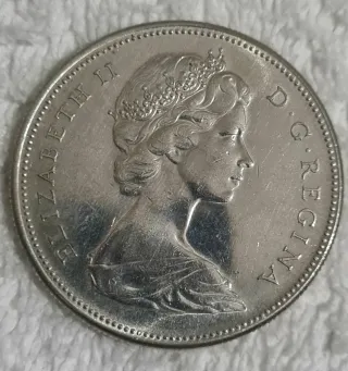 Canada 1 Dollaro 1967 Argento SPL