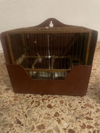 Jaulas para pájaros y 25 caberneras