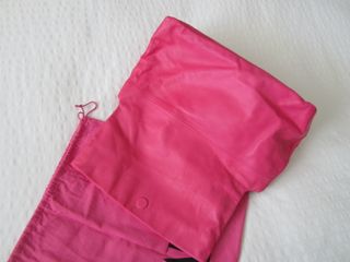 Bolso Zara Piel Fucsia. Nuevo. Ver descripción