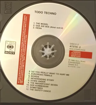 CD Techno Compilation Dance Electro