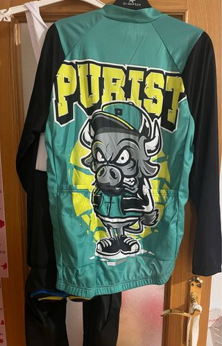 Conjunto Ciclismo Maillot y Culotte 2XL