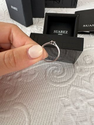 Anillo compromiso Suarez