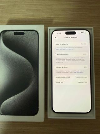 iPhone 15 Pro Max Negro/Gris