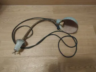 Lampada da tavolo vintage - stile industriale