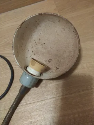 Lampada da tavolo vintage - stile industriale