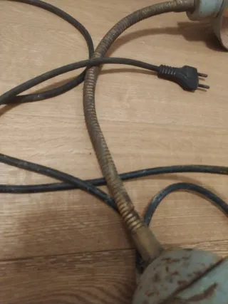 Lampada da tavolo vintage - stile industriale