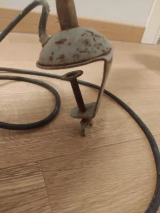 Lampada da tavolo vintage - stile industriale