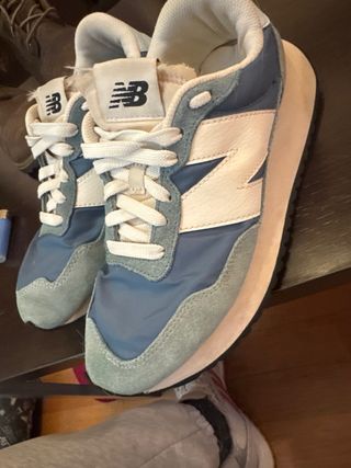 Zapatillas New Balance Azul y Gris