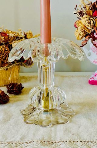 Candelabro Vintage Cristal